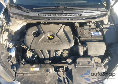 2014 Hyundai Elantra Limited z USA, uszkodzony, nr VIN 5NPDH4AE1EH497260